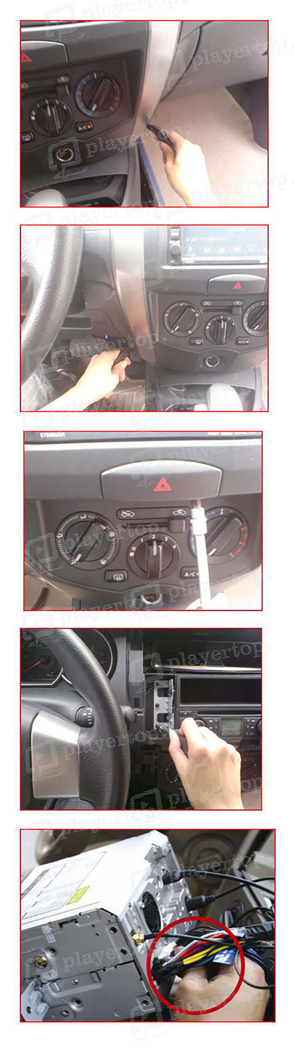 installation autoradio nissan livina